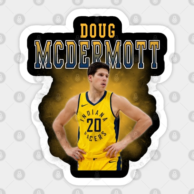 Doug McDermott Sticker by Bojes Art